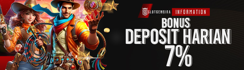 BONUS DEPOSIT HARIAN 7%